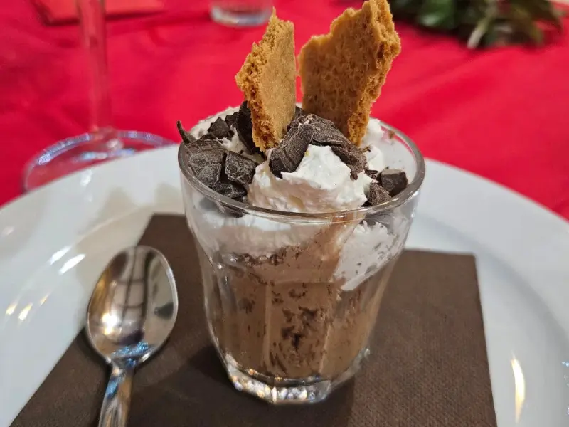Typical desserts of Christmas lunch at farmhouse Campania
