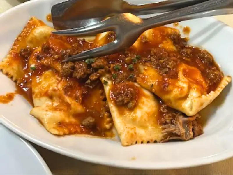 Ricotta ravioli for Republic Day