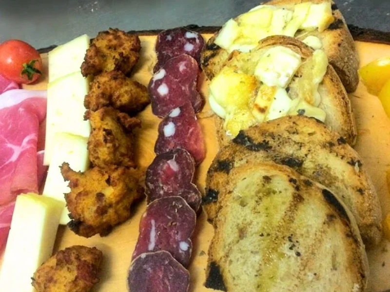 Bruschette con olio extravergine della Campania
