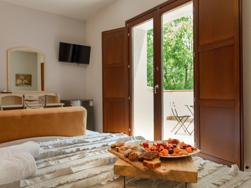 Colazione con prodotti locali agriturismo Campania