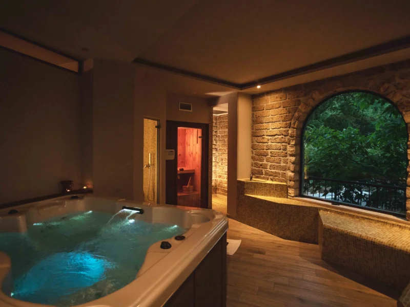 Dettaglio spa agriturismo