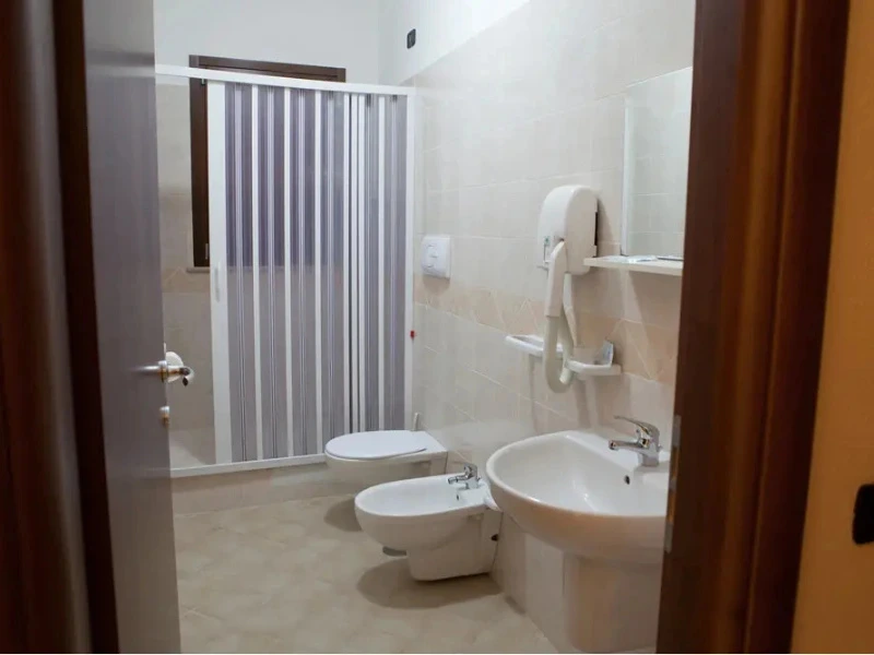 Doccia bagno privato camere agriturismo