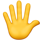Icona di una mano