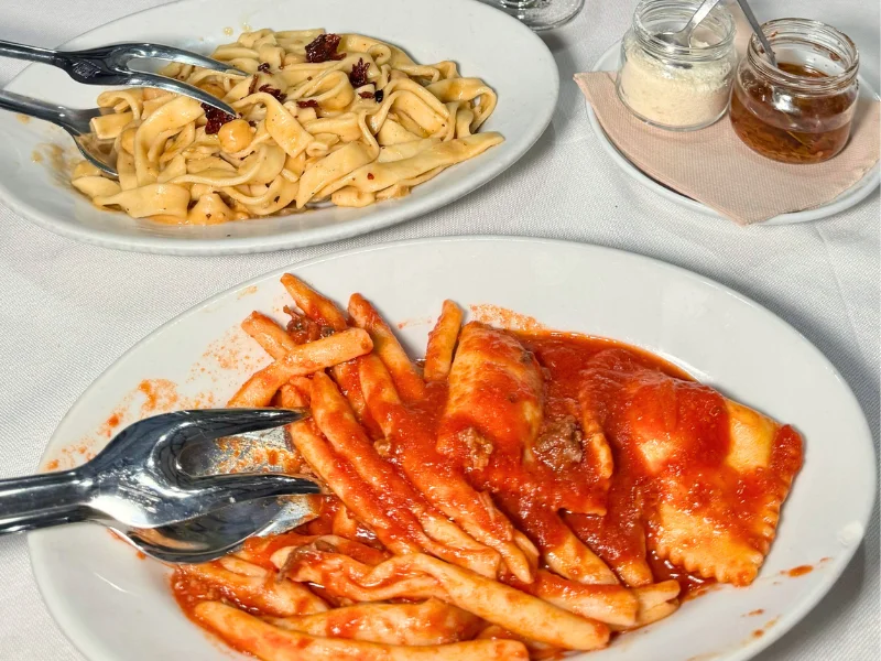 Pasta fresca fatta in casa ogni giorno